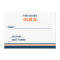 College Stripe Bar Mitzvah Response Card
