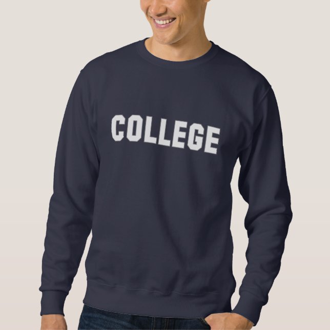 College Sweatshirt (Front)
