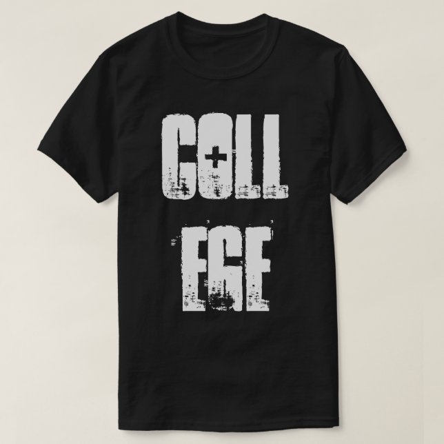 COLLEGE T-Shirt (Design Front)