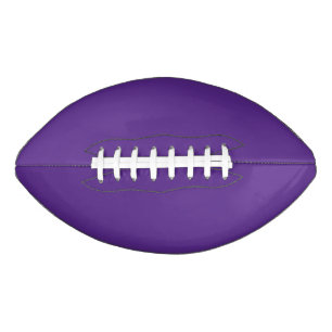 College Team Colours Purple Football