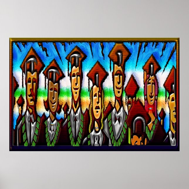 College Tech or High School Graduate Print (Front)