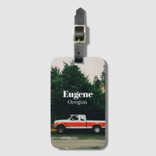 College town of Eugene - Oregon Luggage Tag