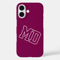 College Wine Varsity Monogram Initials