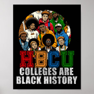 Colleges Are Black History Month Poster