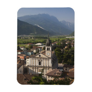 Collegiate church in morning, Arco, Trento Magnet
