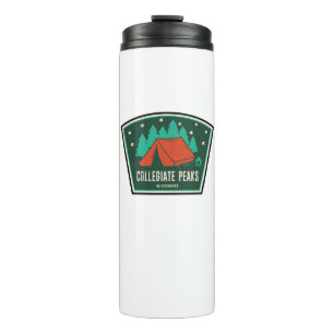 Collegiate Peaks Wilderness Colorado Camping Thermal Tumbler