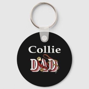 collie dad Keychain