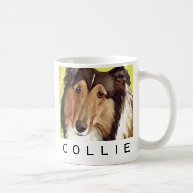 Collie Dog Coffee Mug (Right)