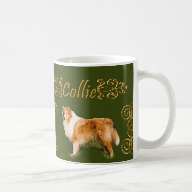 Collie Elegance Coffee Mug (Right)