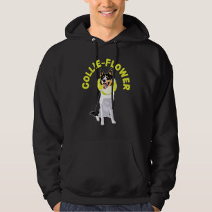 Collie Flower Dog Puppy Paw Love Border Collie 1 Hoodie