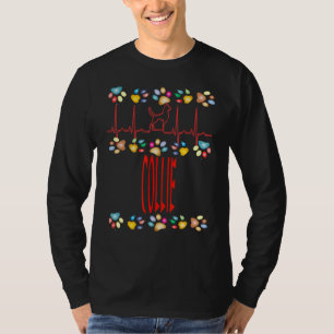 Collie I Love My Akita Dog Owner Mum Dad Puppy T-Shirt