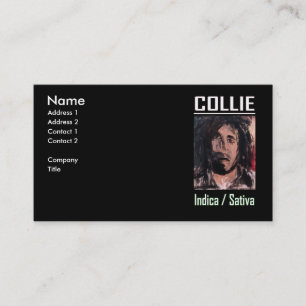 COLLIE INDICA SATIVA BUSINESS CARD