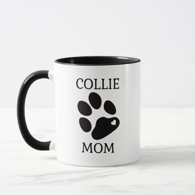Collie Mum Mug (Left)