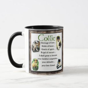 Collie Puppy Gifts Mug