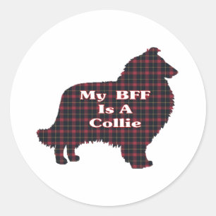 Collie Rough BFF Sticker