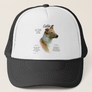 Collie (sable smooth) History Design Trucker Hat