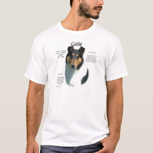 Collie (tri smooth) History Design T-Shirt
