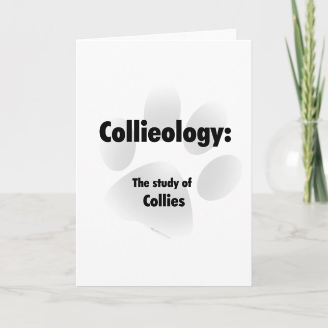 Collieology Holiday Card (Front)