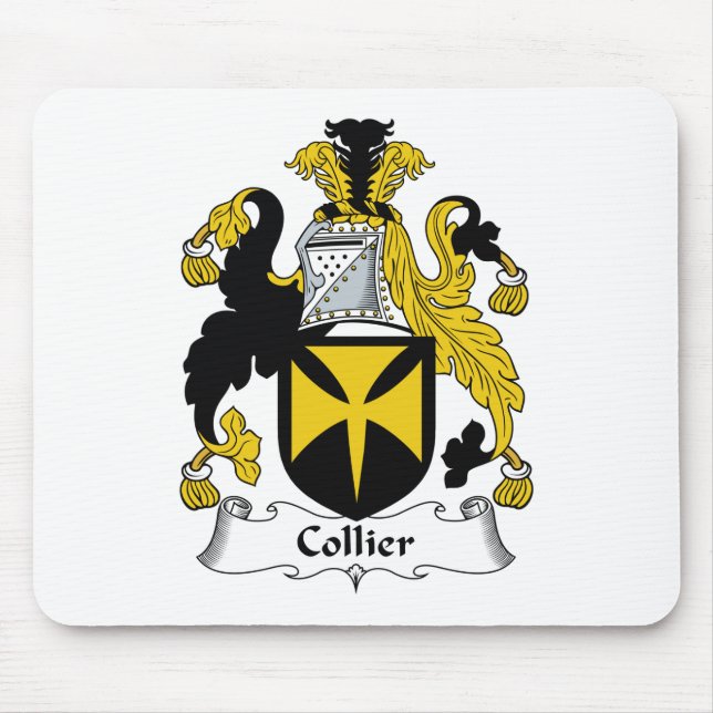 Collier Family Crest Mouse Pad (Front)