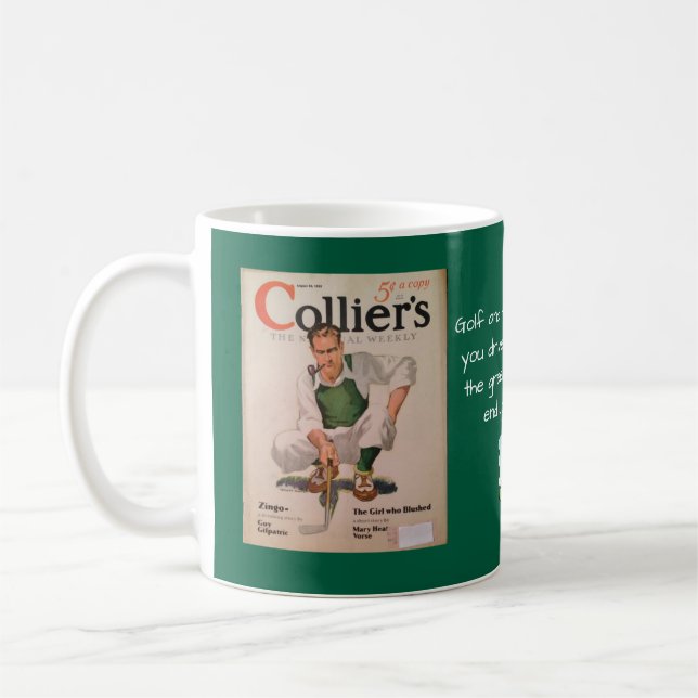 "Colliers Golf Pro" Coffee Mug (Left)