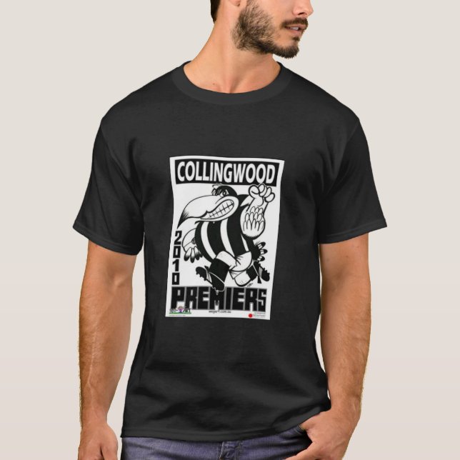 Collingwood premiers 2010 | Aussie football T-Shirt (Front)