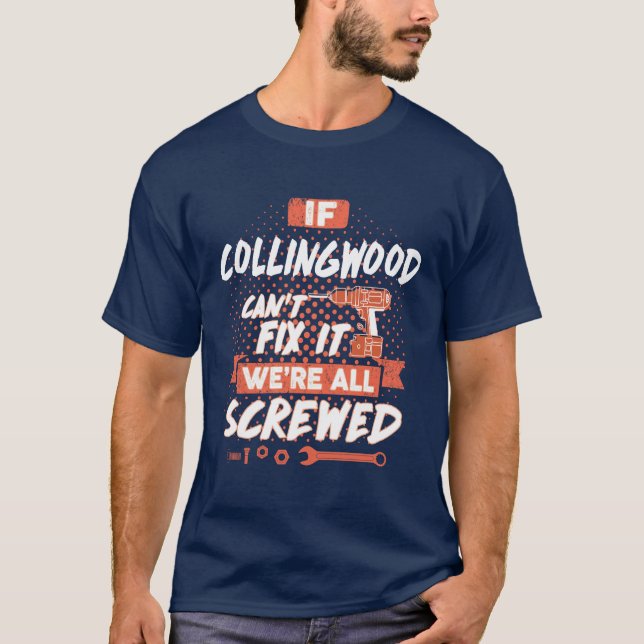 COLLINGWOOD shirt, COLLINGWOOD t shirt men women (Front)