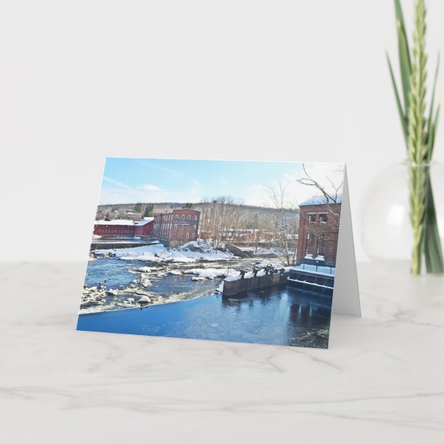 Collinsville Connecticut Notecard (Front)