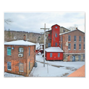 Collinsville Factory Buildings Photo Print