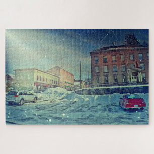 Collinsville Snowscene Jigsaw Puzzle