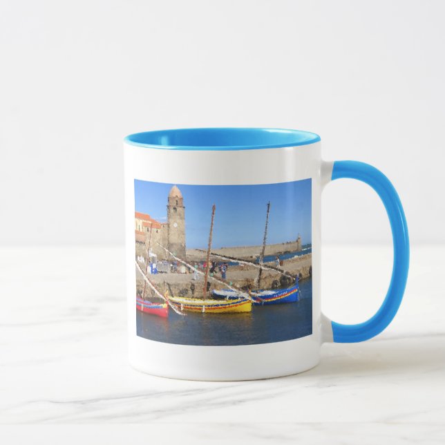 Collioure Harbour Mug (Right)