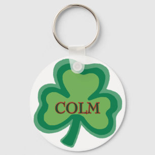 Colm Irish Name Key Ring