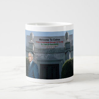 Colma under new management large coffee mug