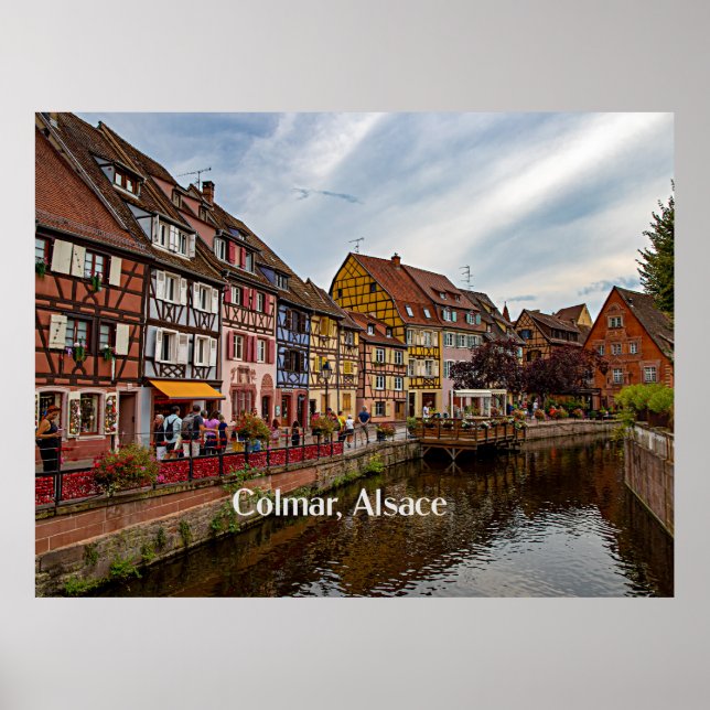 Colmar, Alsace, France scenic photograph Poster (Front)