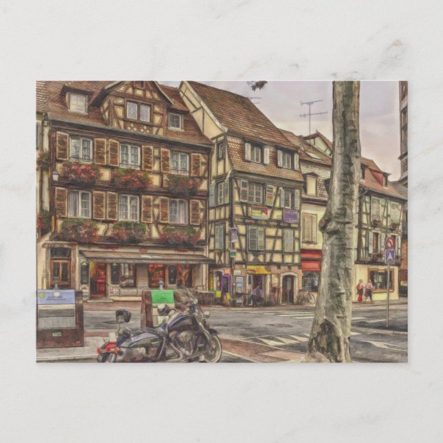 Colmar France Europe Art Postcard (Front)