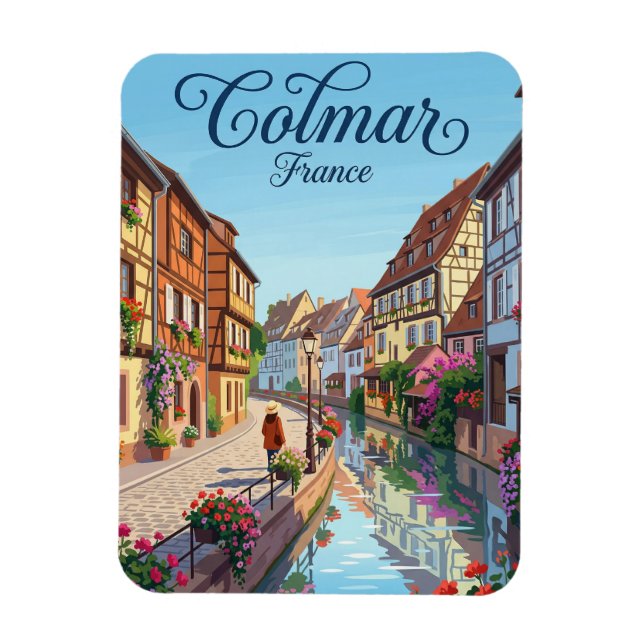 Colmar France Magnet (Vertical)