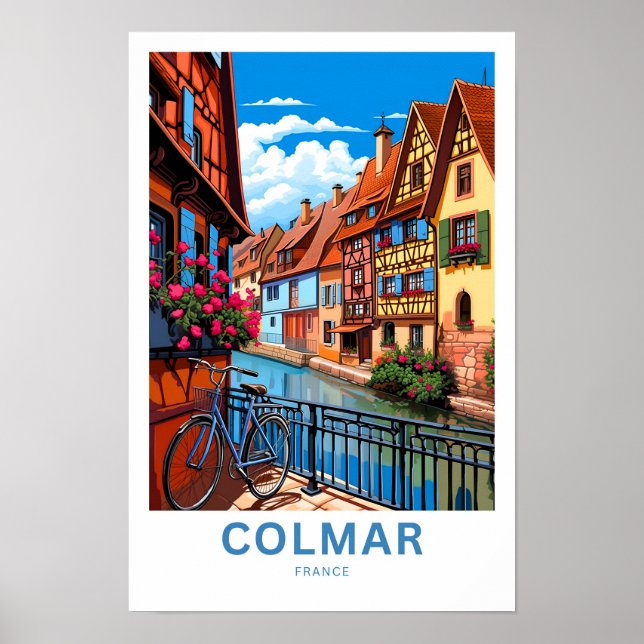 Colmar France Travel Print (Front)