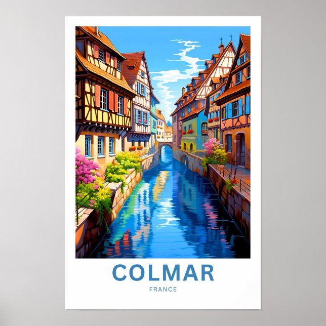 Colmar France Travel Print (Front)