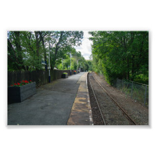 Colne Railway Station, Lancashire Photo Print