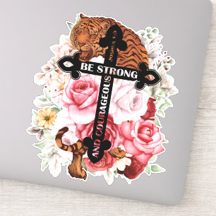 Coloful Tiger Be Strong And Courageous 