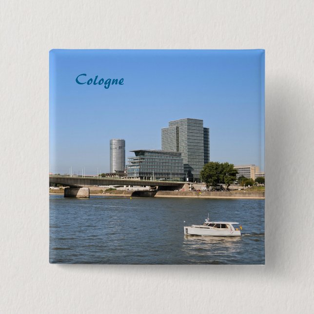 Cologne 15 Cm Square Badge (Front)