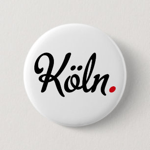Cologne 6 Cm Round Badge
