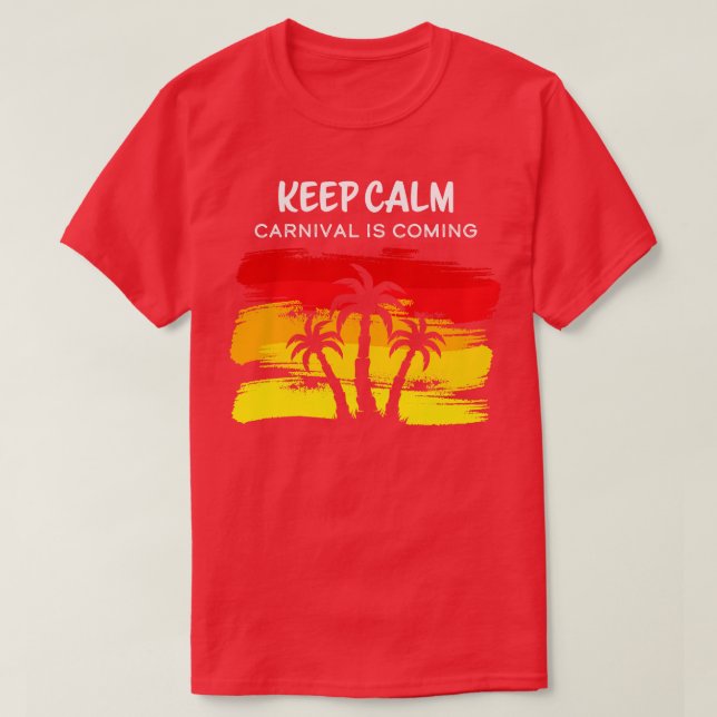 Cologne Carnival Carnival Confetti Vacation Mode T-Shirt (Design Front)