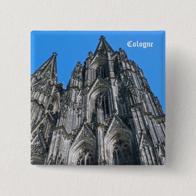 Cologne Cathedral Button (Front)