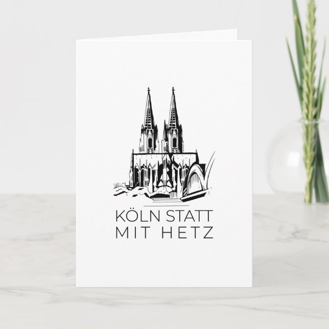 Cologne Cathedral Card (Front)