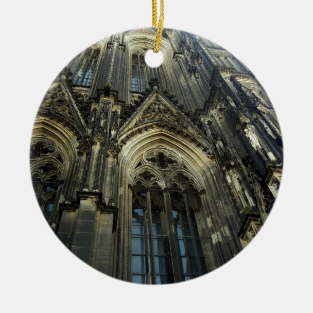 Cologne Cathedral Ceramic Ornament (Front)