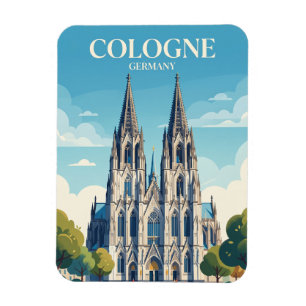 Cologne Cathedral Germany Magnet
