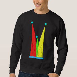 Cologne Cathedral Jester Cap Costume Carnival Alaa Sweatshirt