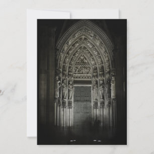 Cologne Cathedral Portal Thank You Card