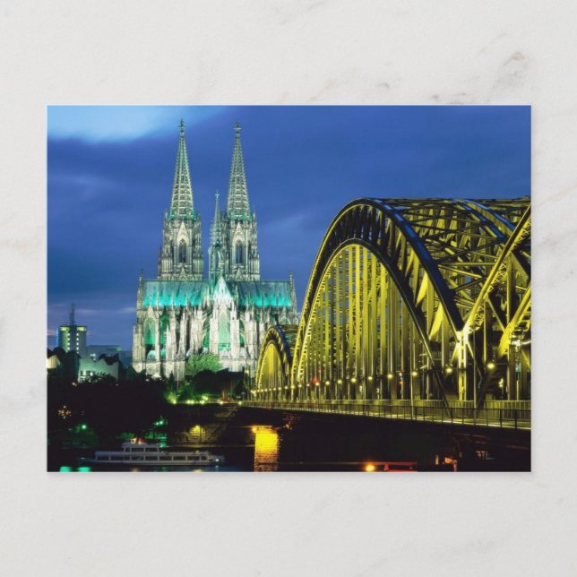 Cologne Cathedral Postcard (Front)