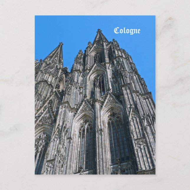 Cologne Cathedral Postcard (Front)